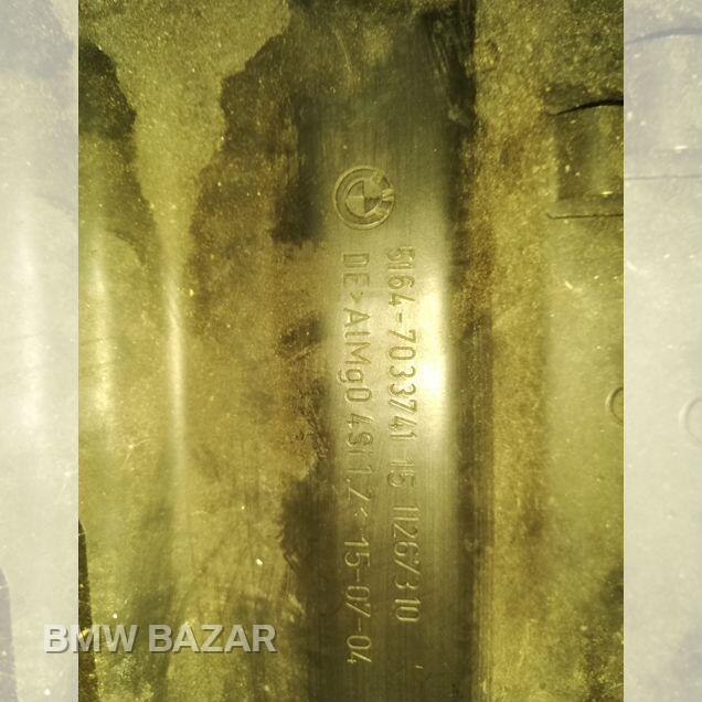 BMW e60 панель передняя телевизор верхняя планка, фото 5