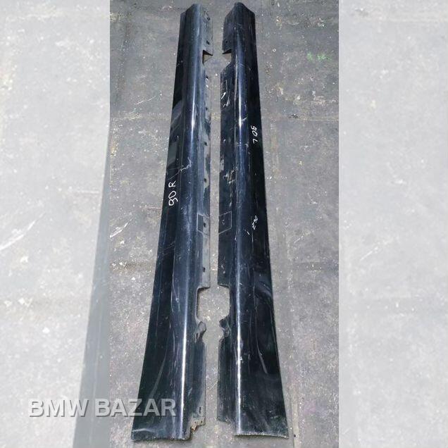 Bmw E90 3 series пороги пластиковые пара накладки, фото 1