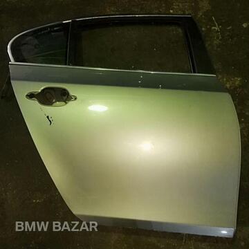 BMW e60 Задняя правая дверь серебро